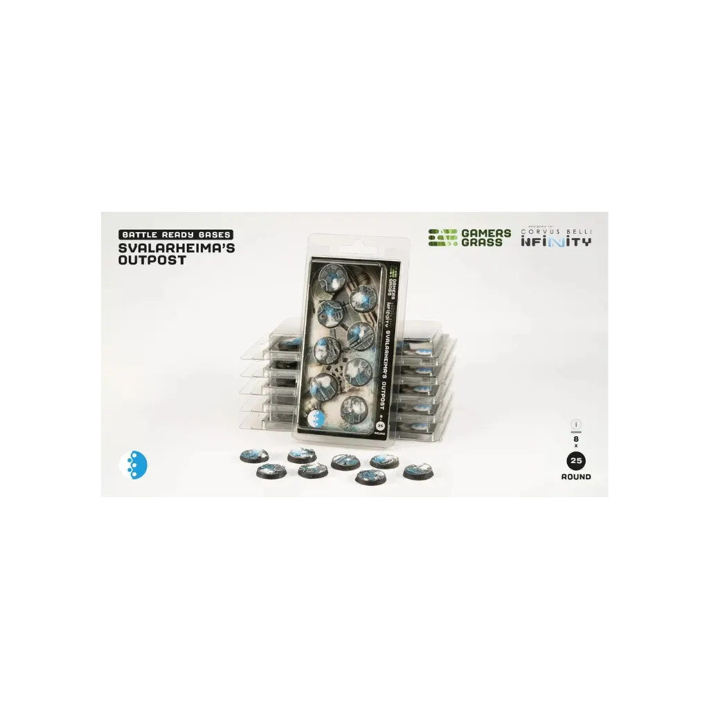 Svalarheimas Outpost Round 25mm (8x)-Gamers Grass-Radaddel
