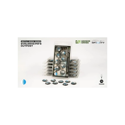 Svalarheimas Outpost Round 25mm (8x)-Gamers Grass-Radaddel