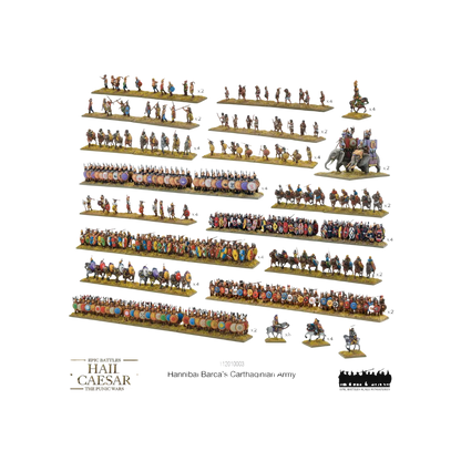 Battles: Hannibal Barcas Carthaginian Army-Warlord Games-Radaddel