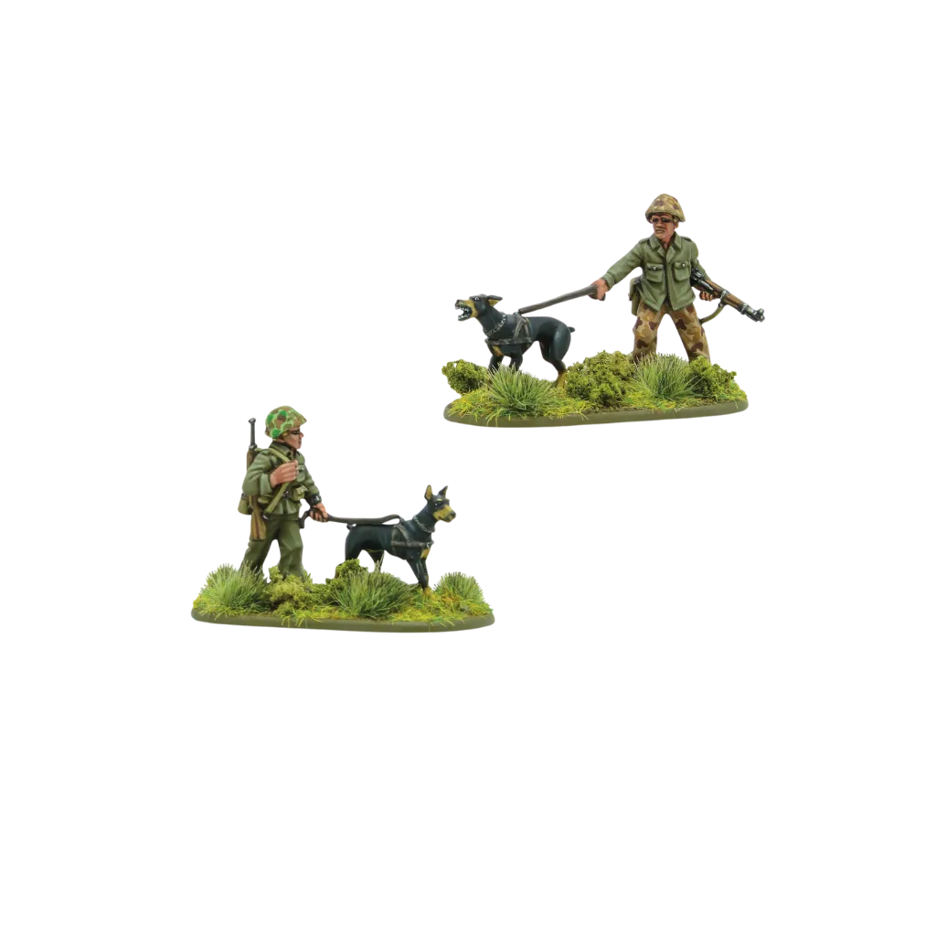 USMC War Dog Teams-Warlord Games-Radaddel