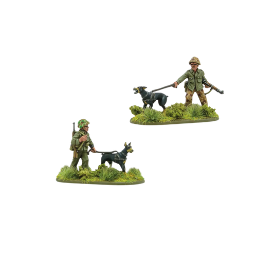 USMC War Dog Teams-Warlord Games-Radaddel