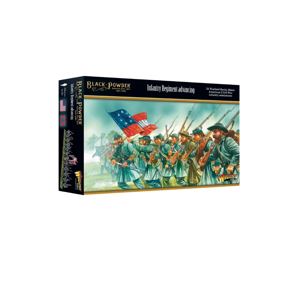 BP Epic Battles: ACW Infantry Regiment Advancing-Warlord Games-Radaddel