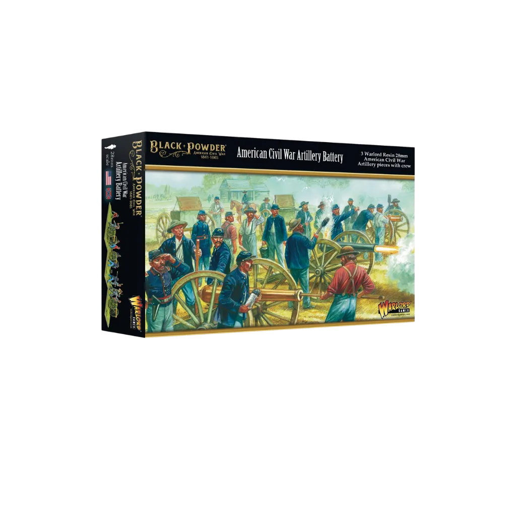 BP Epic Battles: ACW Artillery Battery-Warlord Games-Radaddel