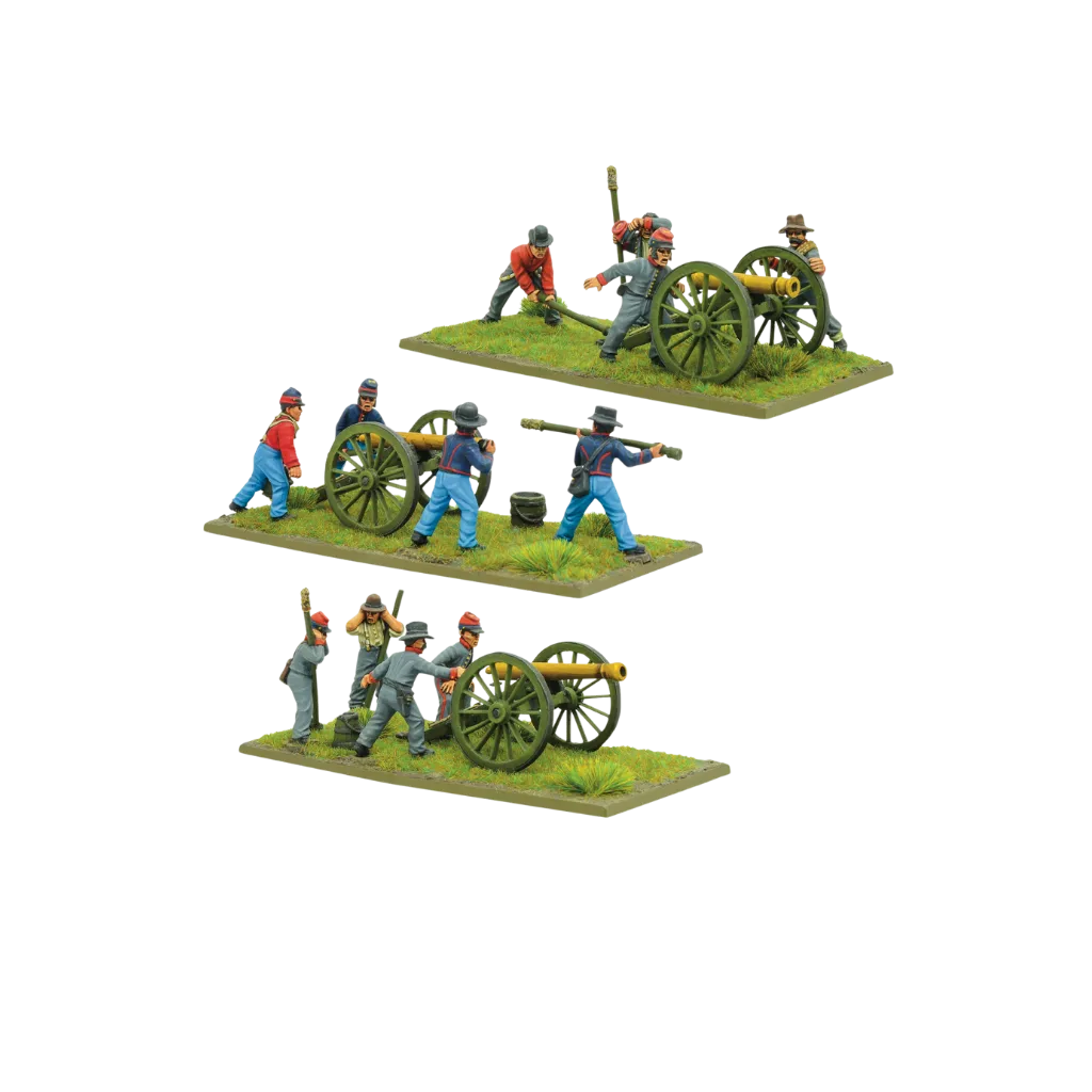 BP Epic Battles: ACW Artillery Battery-Warlord Games-Radaddel