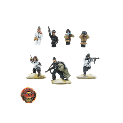 German Panzer Tank Crew (Winter)-Warlord Games-Radaddel