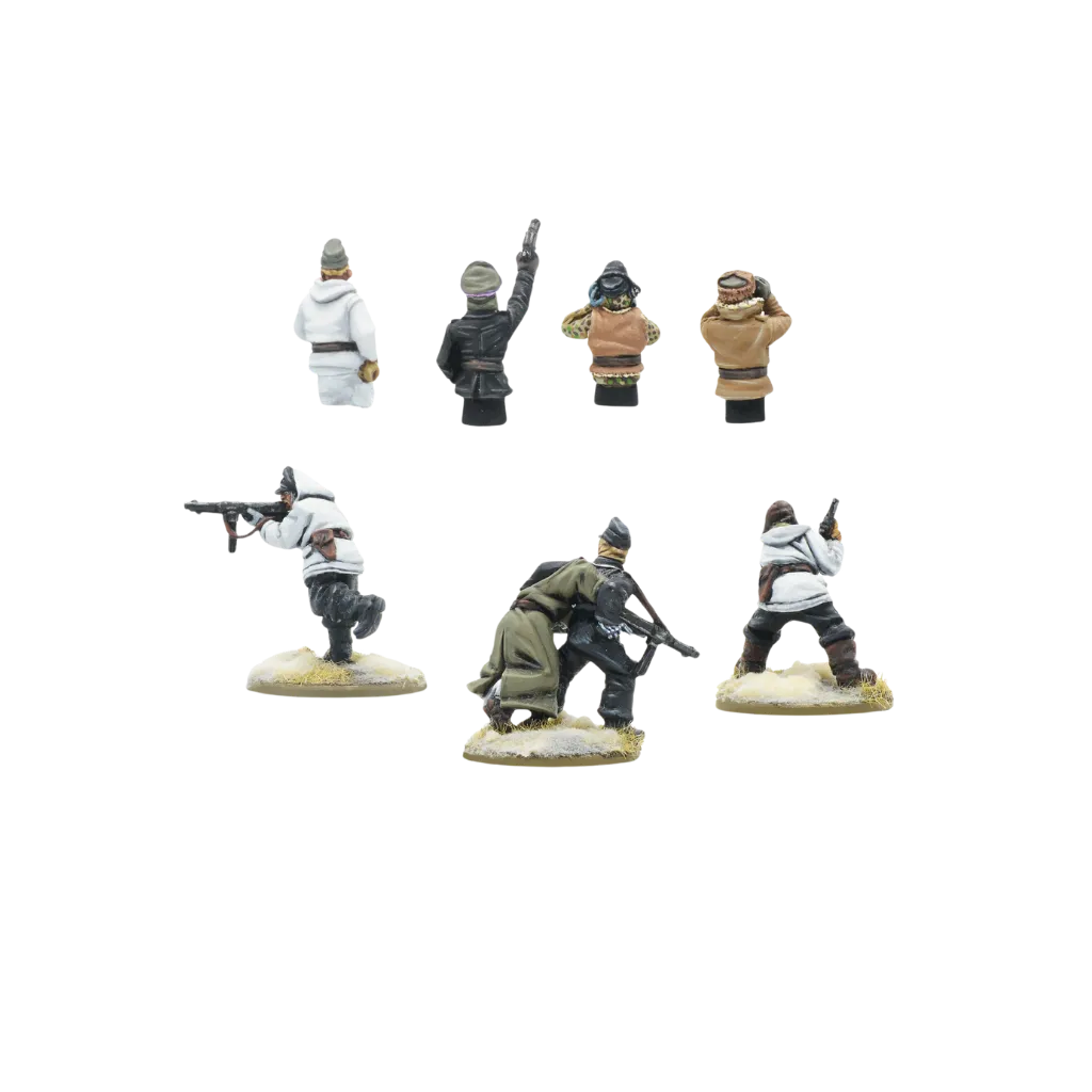 German Panzer Tank Crew (Winter)-Warlord Games-Radaddel