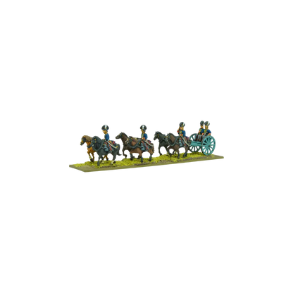 BP Epic Battles: Waterloo - British Royal Horse Artillery Limber-Warlord Games-Radaddel