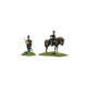 Union Officers Standing (Foot & Mounted)-Warlord Games-Radaddel