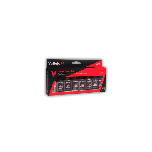 Game Color Set - Metallic Colors-Vallejo-Radaddel