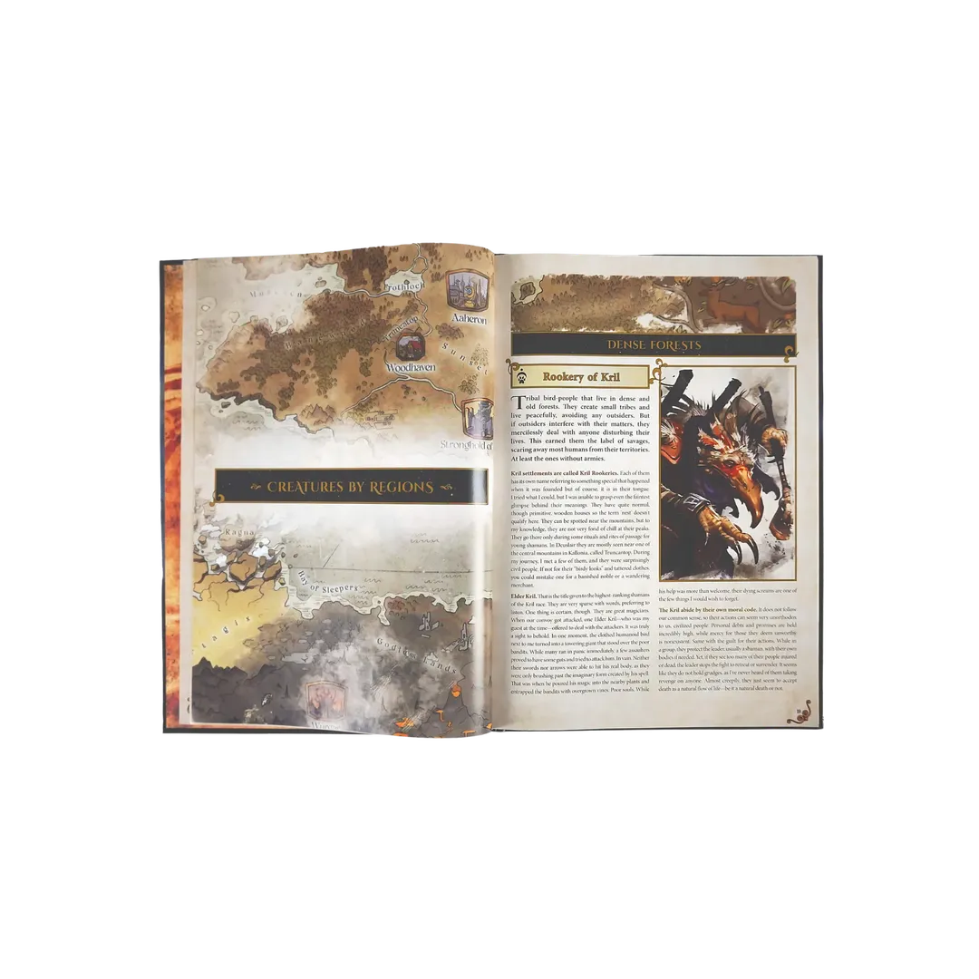 The World Of Deuslair: Bestiary Book (englisch)-Archon Studio-Radaddel