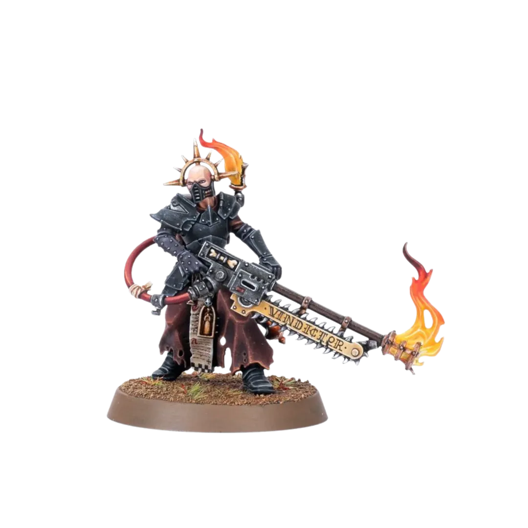 Adepta Sororitas: Ministorum Priest with Vindictor-Games Workshop-Radaddel