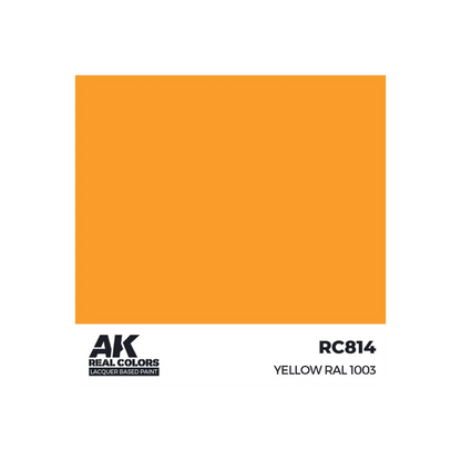 AK Real Colors Yellow RAL 1003 17 ml-AK-Interactive-Radaddel