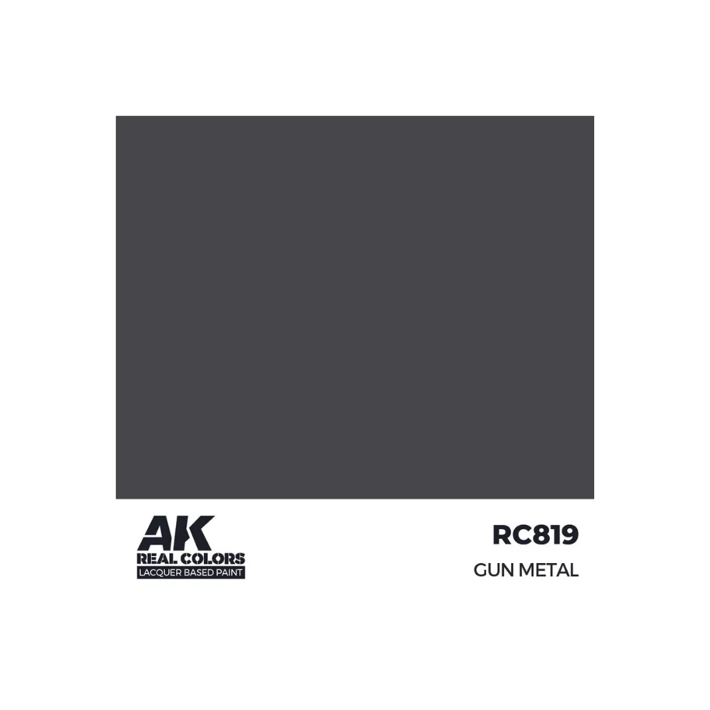 AK Real Colors Gun Metal 17 ml-AK-Interactive-Radaddel