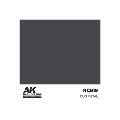 AK Real Colors Gun Metal 17 ml-AK-Interactive-Radaddel
