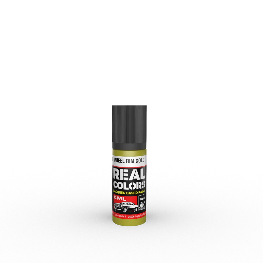 AK Real Colors Wheel Rim Gold 17 ml-AK-Interactive-Radaddel