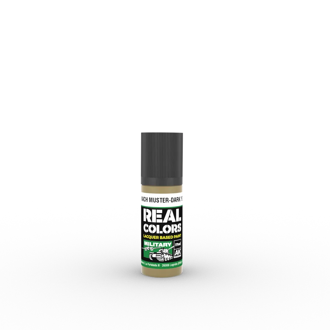 AK Real Colors Dunkelgelb Nach Muster-Dark Yellow acc. to Sample-AK-Interactive-Radaddel