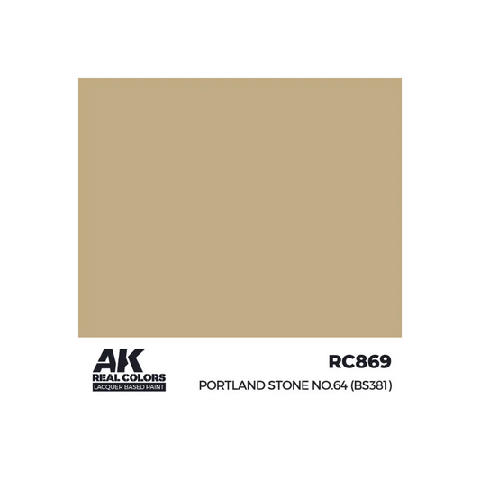 AK Real Colors Portland Stone No.64 (BS381) 17 ml-AK-Interactive-Radaddel
