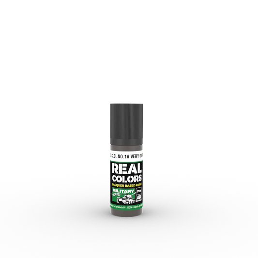 AK Real Colors S.C.C. No.1A Very Dark Brown 17 ml-AK-Interactive-Radaddel