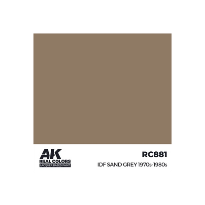 AK Real Colors IDF Sand Grey 1970S-1980S 17 ml-AK-Interactive-Radaddel