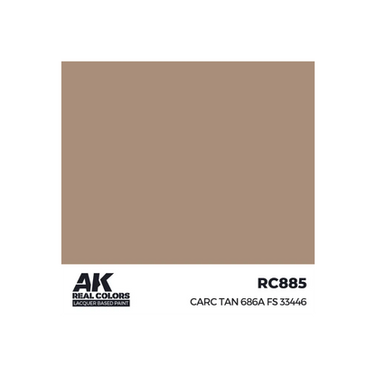 AK Real Colors CARC Tan 686A FS 33446 17 ml-AK-Interactive-Radaddel