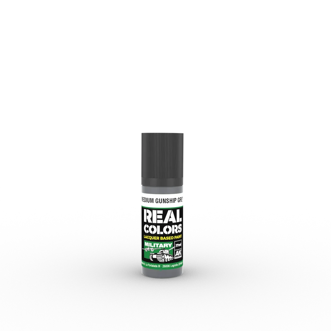 AK Real Colors Medium Gunship Grey FS 36118 17 ml-AK-Interactive-Radaddel