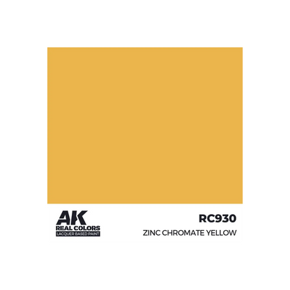 AK Real Colors Zinc Chromate Yellow 17 ml-AK-Interactive-Radaddel