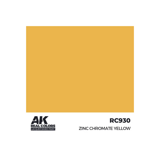 AK Real Colors Zinc Chromate Yellow 17 ml-AK-Interactive-Radaddel