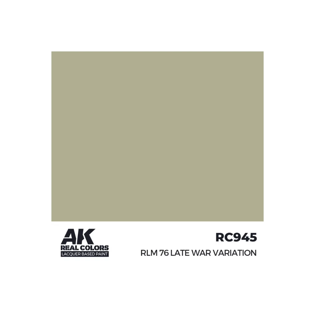 AK Real Colors RLM 76 Late War Variation 17 ml-AK-Interactive-Radaddel
