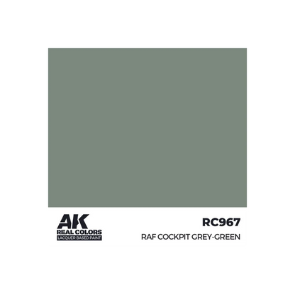AK Real Colors RAF Cockpit Grey-Green 17 ml-AK-Interactive-Radaddel