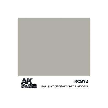 AK Real Colors RAF Light Aircraft Grey BS381C/627 17 ml-AK-Interactive-Radaddel