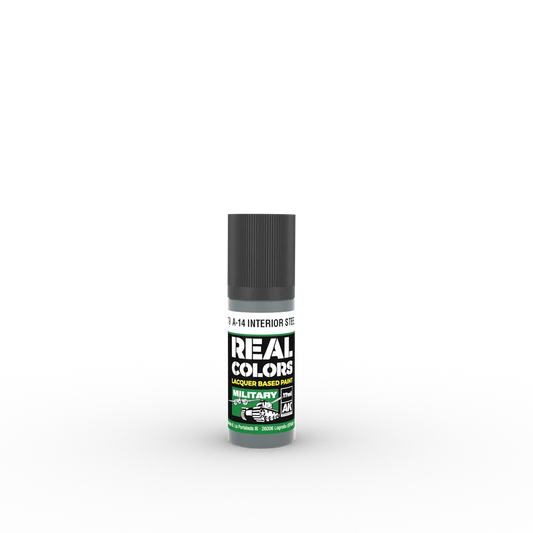 AK Real Colors A-14 Interior Steel Grey 17 ml-AK-Interactive-Radaddel