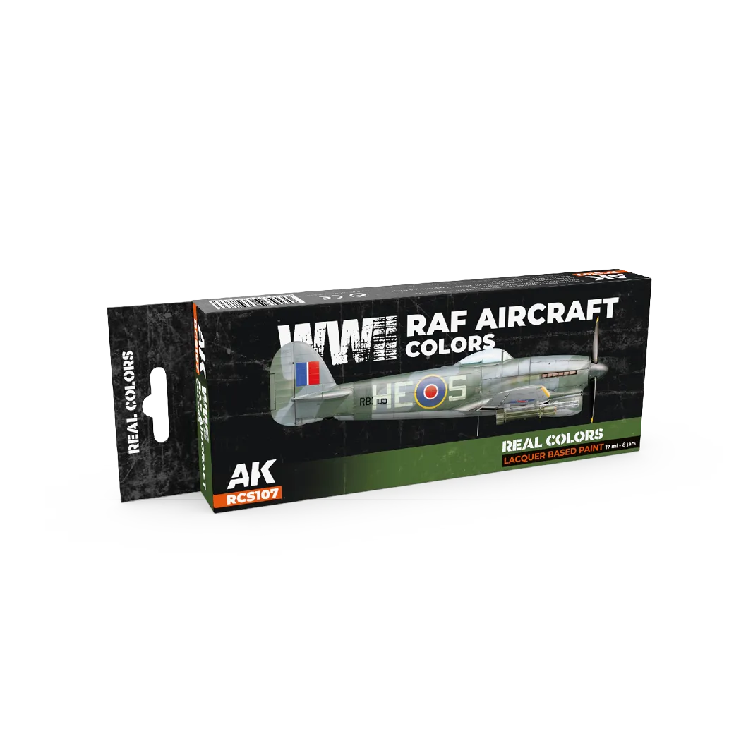 AK Real Colors WWII RAF Aircraft Colors SET-AK-Interactive-Radaddel