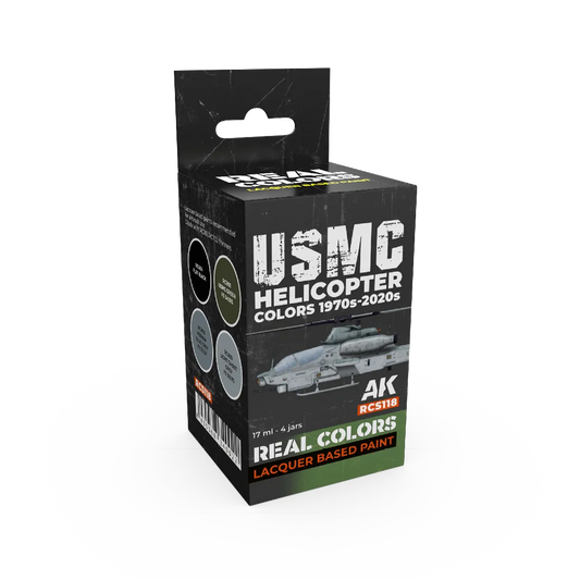 AK Real Colors USMC Helicopter Colors 1970s-2020s SET-AK-Interactive-Radaddel