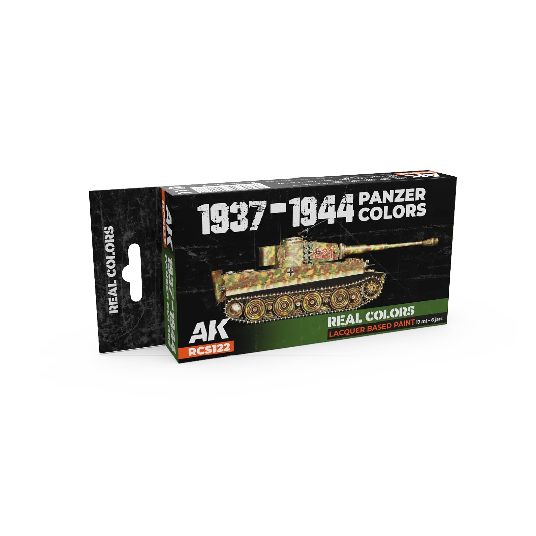 AK Real Colors 1937-1944 Panzer Colors SET-AK-Interactive-Radaddel