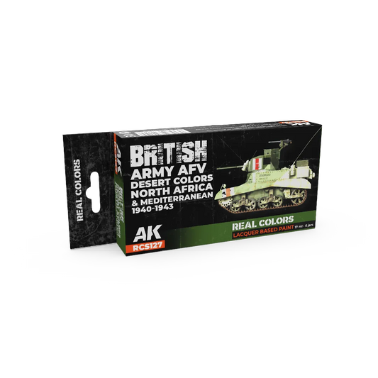 AK Real Colors British Army AFV Desert Colors. North Africa and Mediterranean 19-AK-Interactive-Radaddel