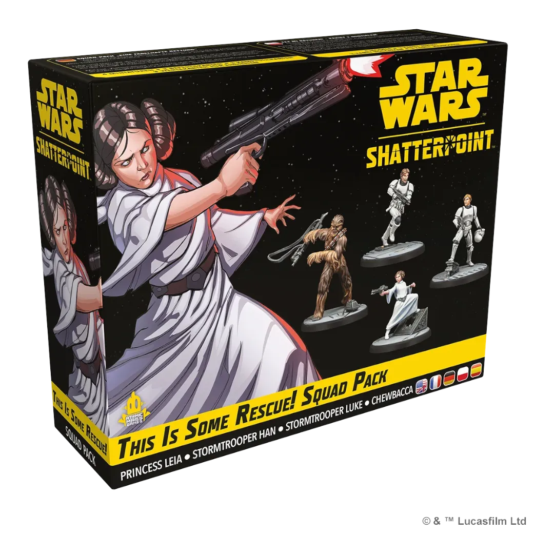 Star Wars Shatterpoint: This Is Some Rescue! Squad Pack-Atomic Mass Games-Radaddel