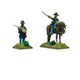 Union Officers Standing B (Foot & Mounted)-Warlord Games-Radaddel