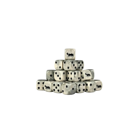 Direwolf Dice 16mm Round (25 Stück)-Baron of Dice-Radaddel