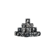 Black Crow Dice 16mm Round (25 Stück)-Baron of Dice-Radaddel