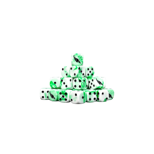 KoW Elves Dice 16mm Round-Baron of Dice-Radaddel