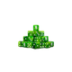 KoW Goblins Dice 16mm Square-Baron of Dice-Radaddel
