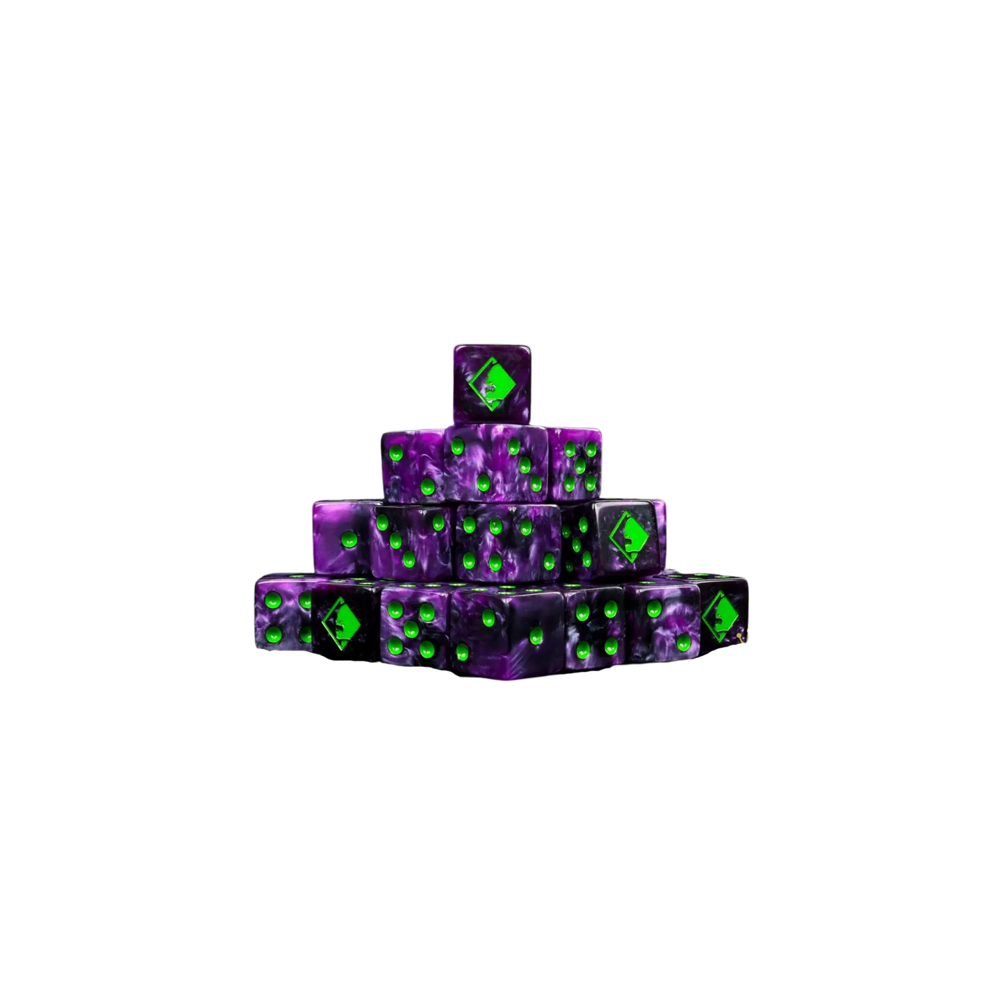 KoW Nighstalkers Dice 16mm Square-Baron of Dice-Radaddel
