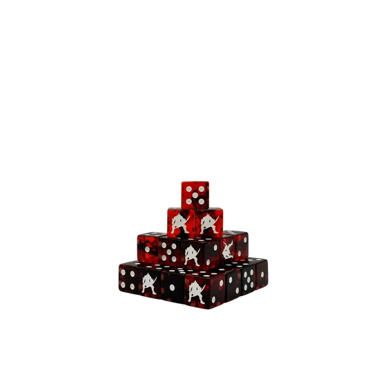 Cave Goblin Red Dice 16mm Square (25 Stück)-Baron of Dice-Radaddel