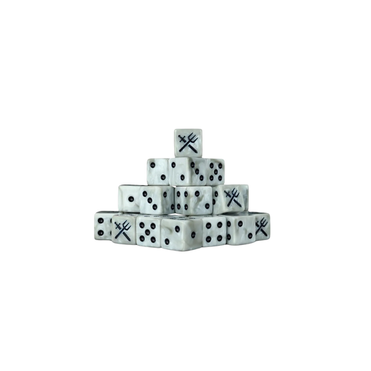 Lake Militia Dice 16mm Square (25 Stück)-Baron of Dice-Radaddel