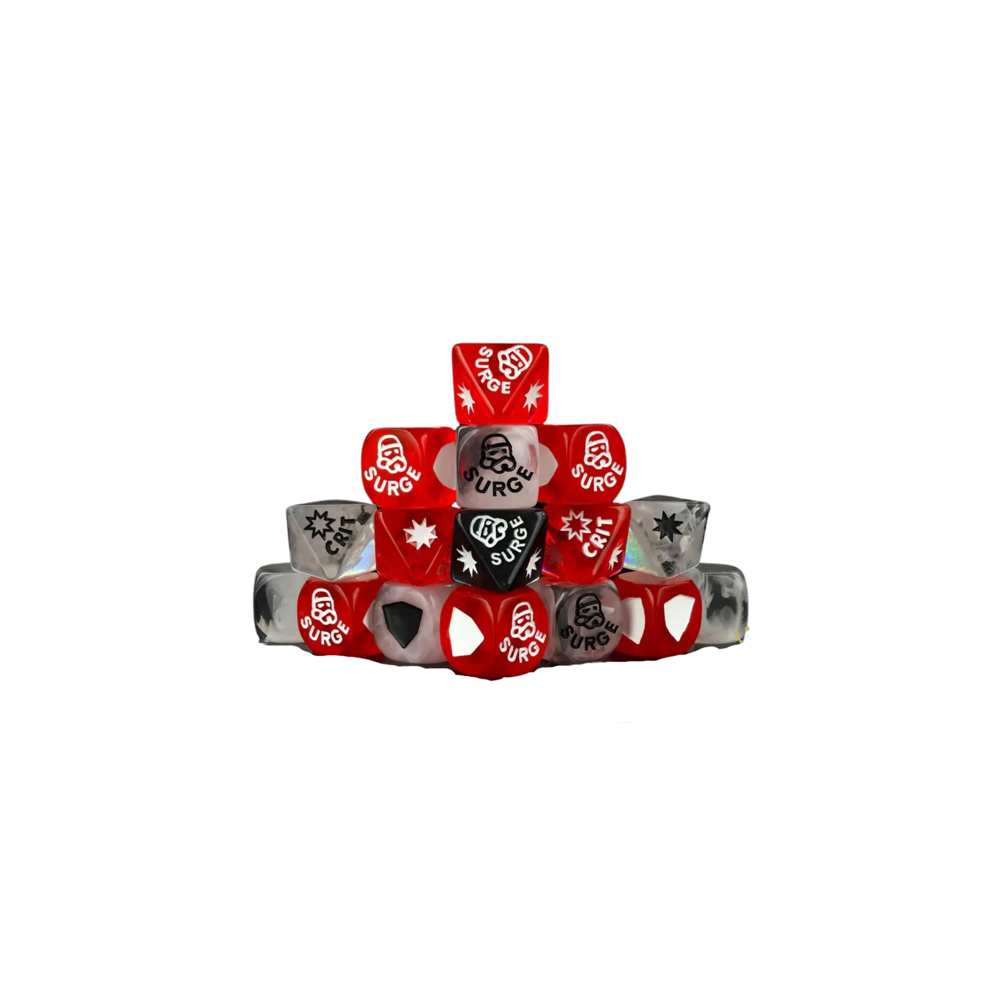 Trooper Dice Set Translucent (25 Stück)-Baron of Dice-Radaddel