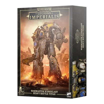 Legions Imperialis: Warmaster Iconoclast Heavy Battle Titan-Games Workshop-Radaddel