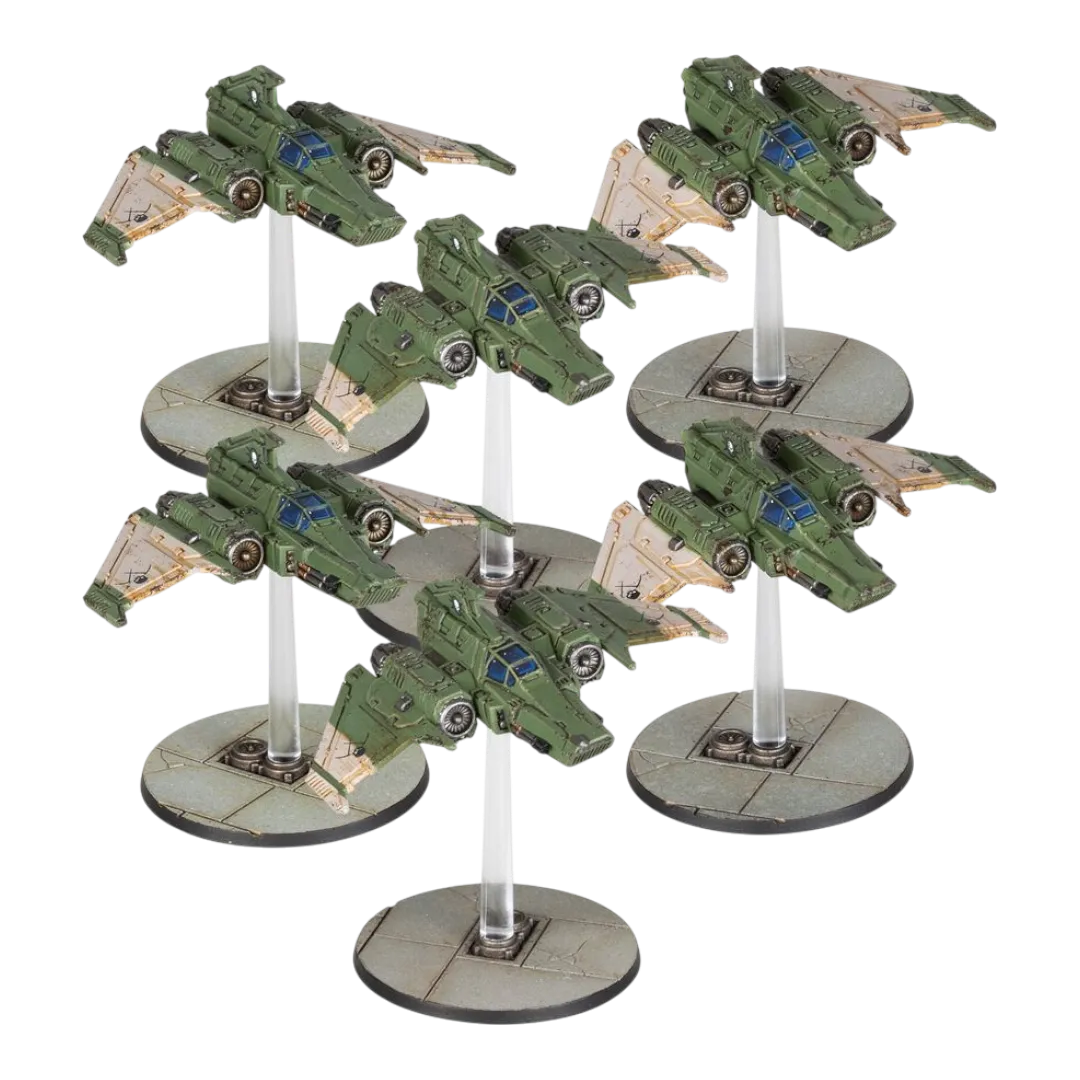 Legions Imperialis: Xiphon Interceptor Squadron-Games Workshop-Radaddel