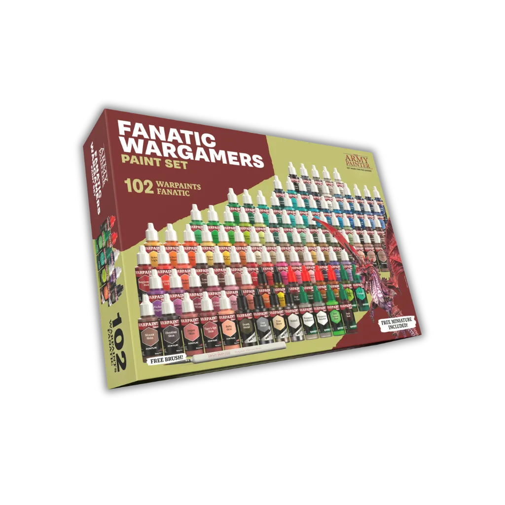 Warpaints Fanatic Wargamers Paint Set-The Army Painter-Radaddel