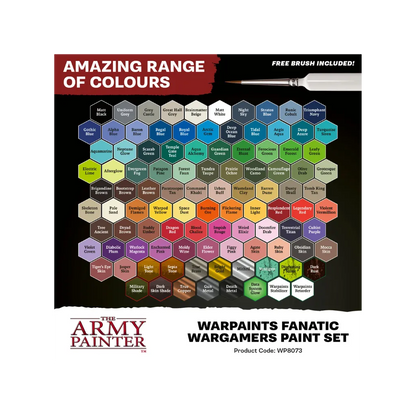 Warpaints Fanatic Wargamers Paint Set-The Army Painter-Radaddel