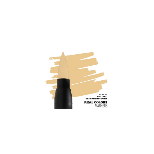 RC Markers RAL 1001 Elfenbein-Ivory-AK-Interactive-Radaddel